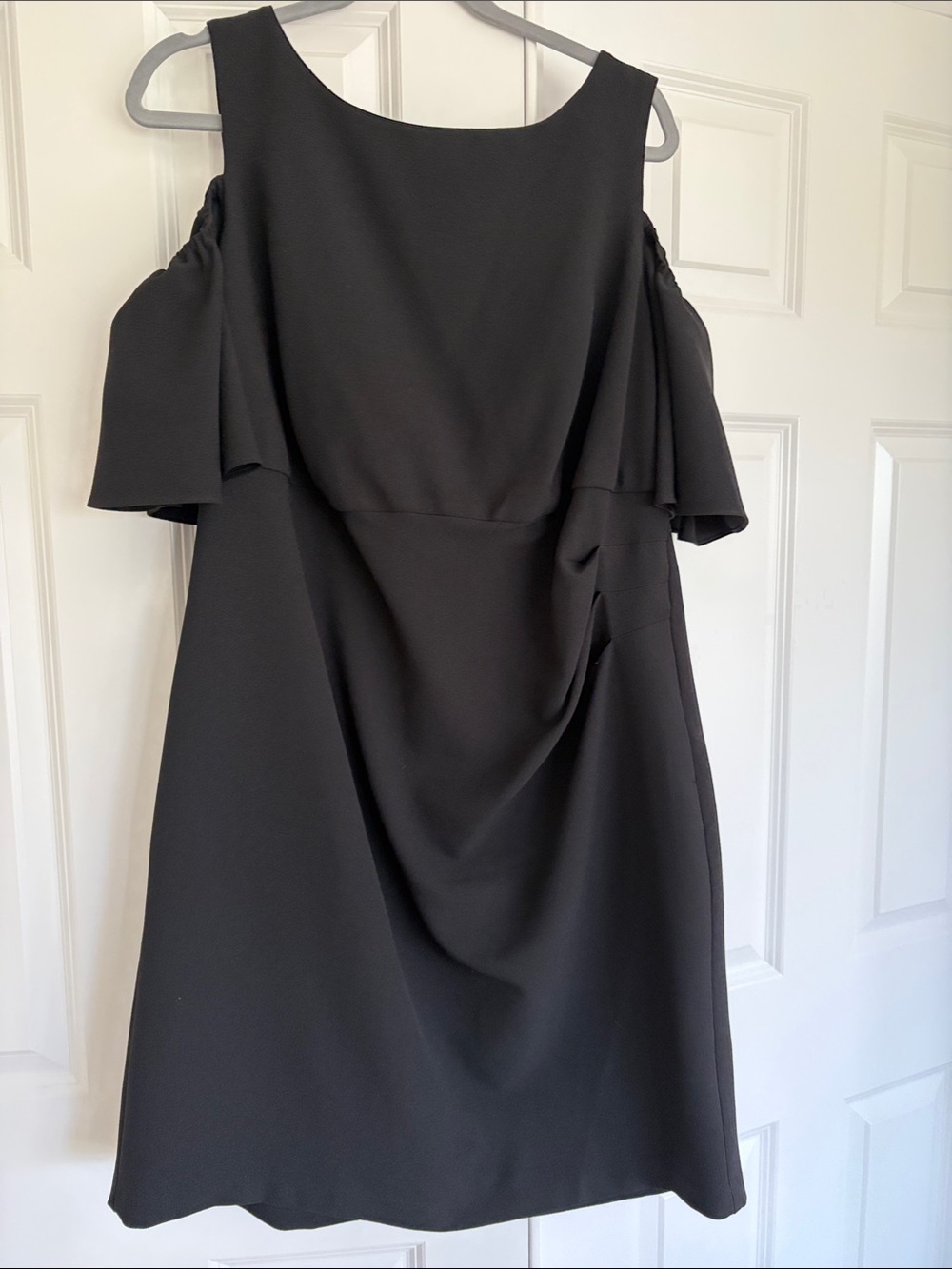 Women’s Black Cold-Shoulder Cocktail Dress Eliza J 18w